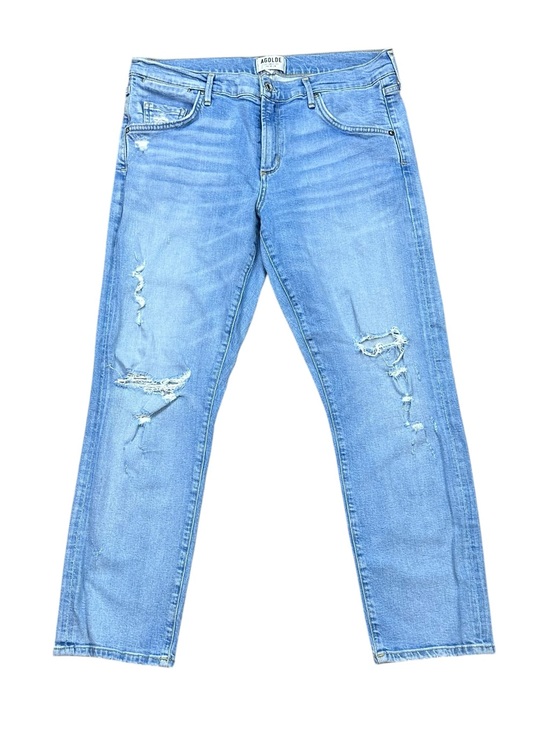 Agolde Denim - Agolde Isabel Slim Boyfriend Jeans Distressed Size 29
